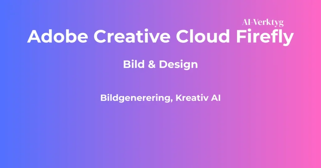 ai-verktyg adobe