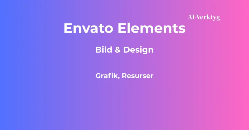 ai-verktyg envato elements