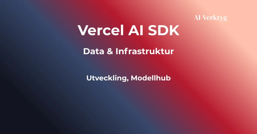 ai-verktyg vercel ai sdk