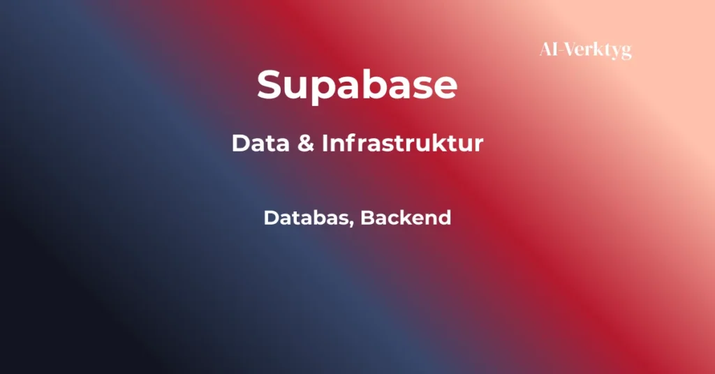 ai-verktyg supabase