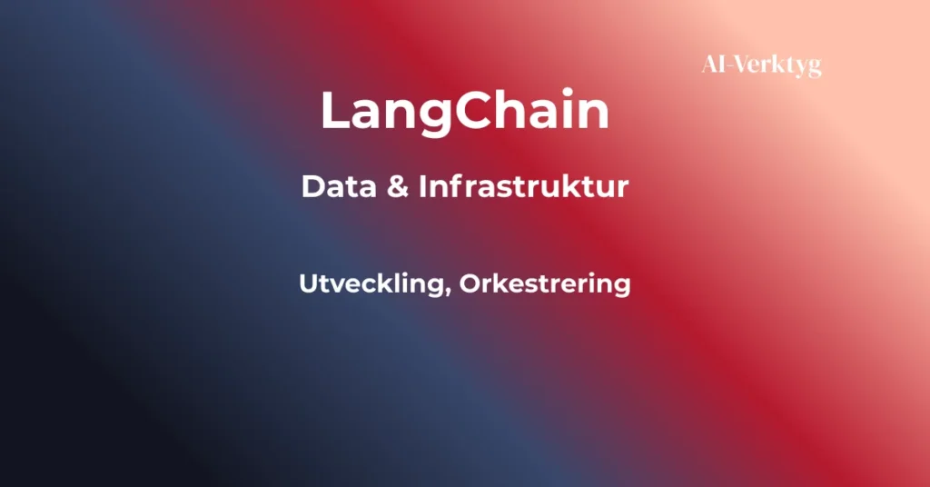 ai-verktyg langchain