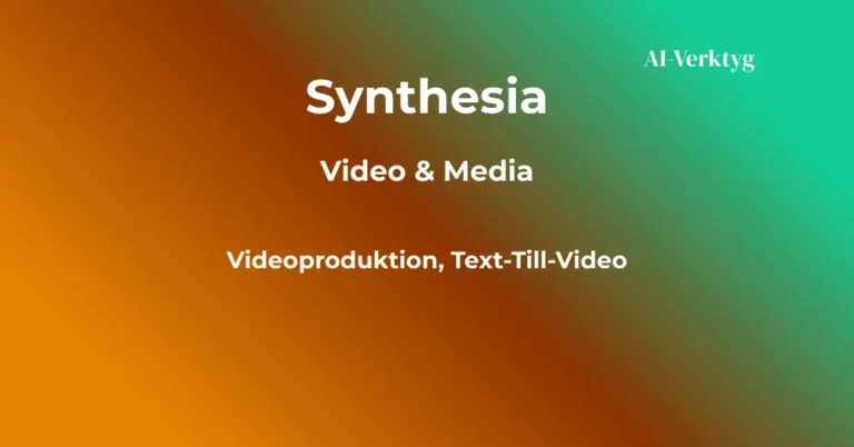 ai-verktyg synthesia